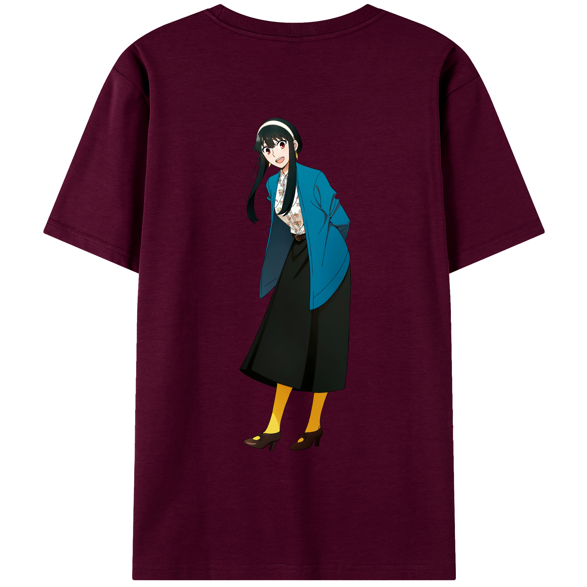 （画像用） SPY×FAMILY间谍家家酒 レディース半袖Tシャツ(バックプリント)